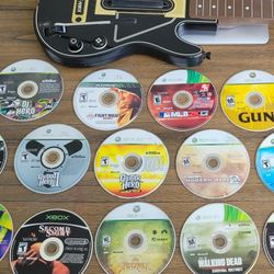 Xbox 360 Games + Gh Controller