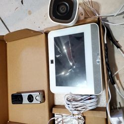 Alarm.com Keypad, Doorbell Camera And Outdoor Camera