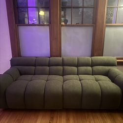 Couch Parts, Olive Green Very Comfy 