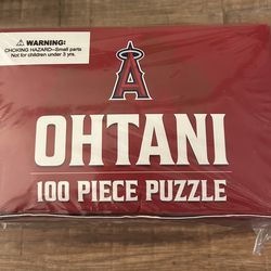 Shohei Ohtani Los Angeles Angels sealed 100 piece puzzle