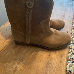New Suade Boots Size 8