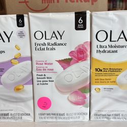 Olay Bar $6 Liquid     Body wash $5