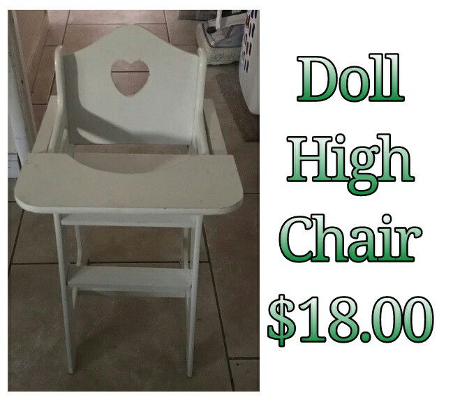 Doll high chair