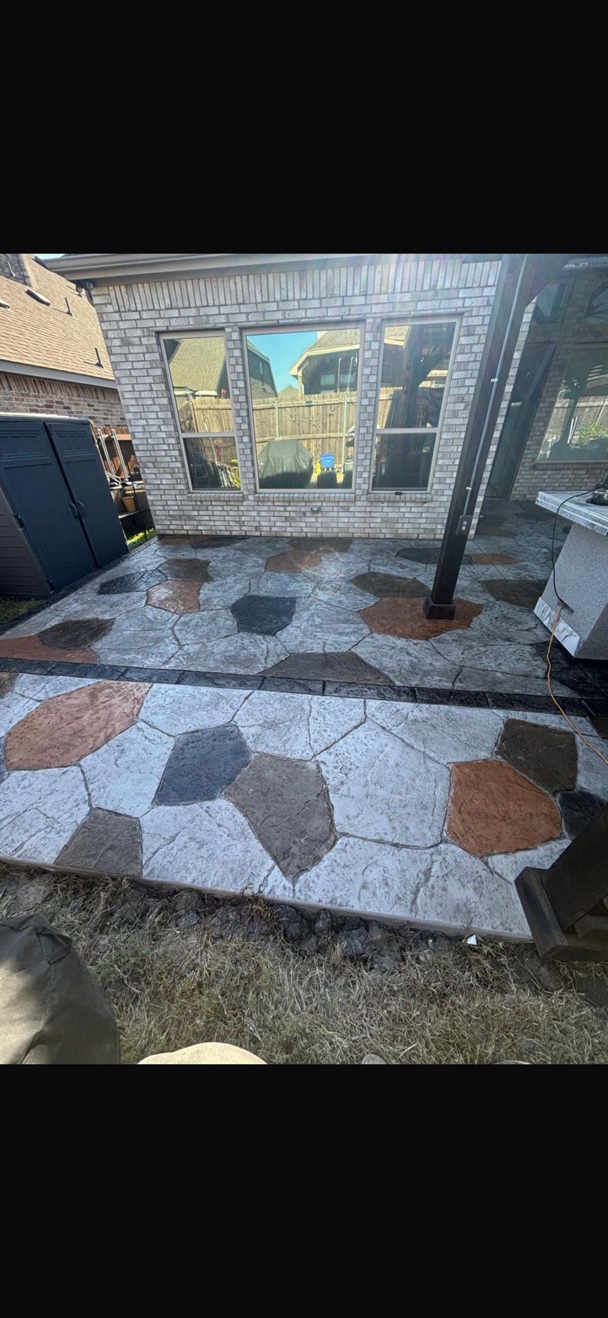 Stamping,Broom Finish 