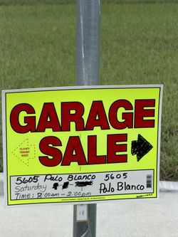 5605 Palo Blanco St Garage Sale!!!