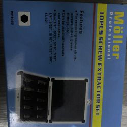 10 PCs Screw Extractor Set