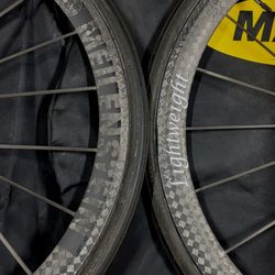Mavic Cosmic Carbone Ultimate Tubular 700c rim brake wheelset
