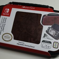 Zelda Switch Game Traveler Deluxe Case - For Switch Lite - New Sealed T980