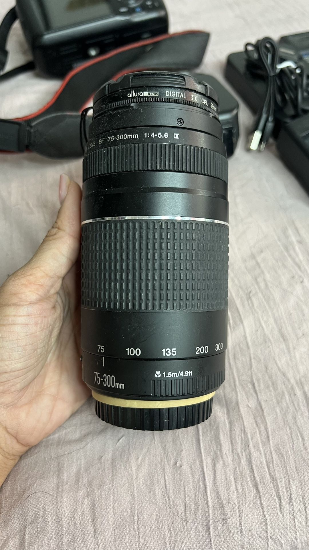 Canon EF 75–300mm lens