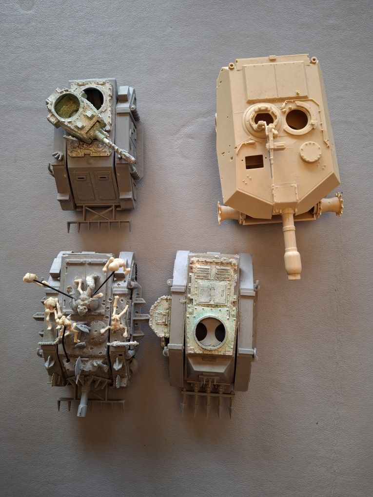 Warhammer40K - 4 Tanks