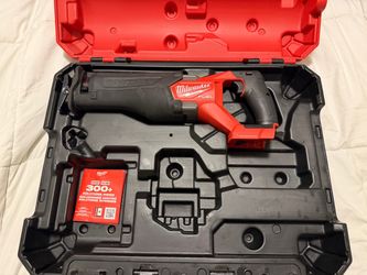 Milwaukee fuel sawzall and case