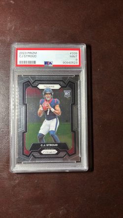 2023 Panini Prizm CJ Stroud Rookie RC PSA 9