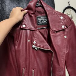 Levi's Women's Belted Faux leather Jacket 