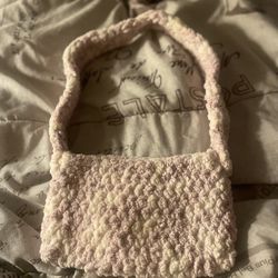 crocheted bag
