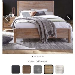 Queen Bed Frame and 6 Drawer Dresser