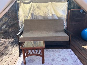 Custom Futon Couch/Bed, and Free 8x8 Canopy