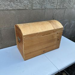 Rustic Wooden Moroccan Chest