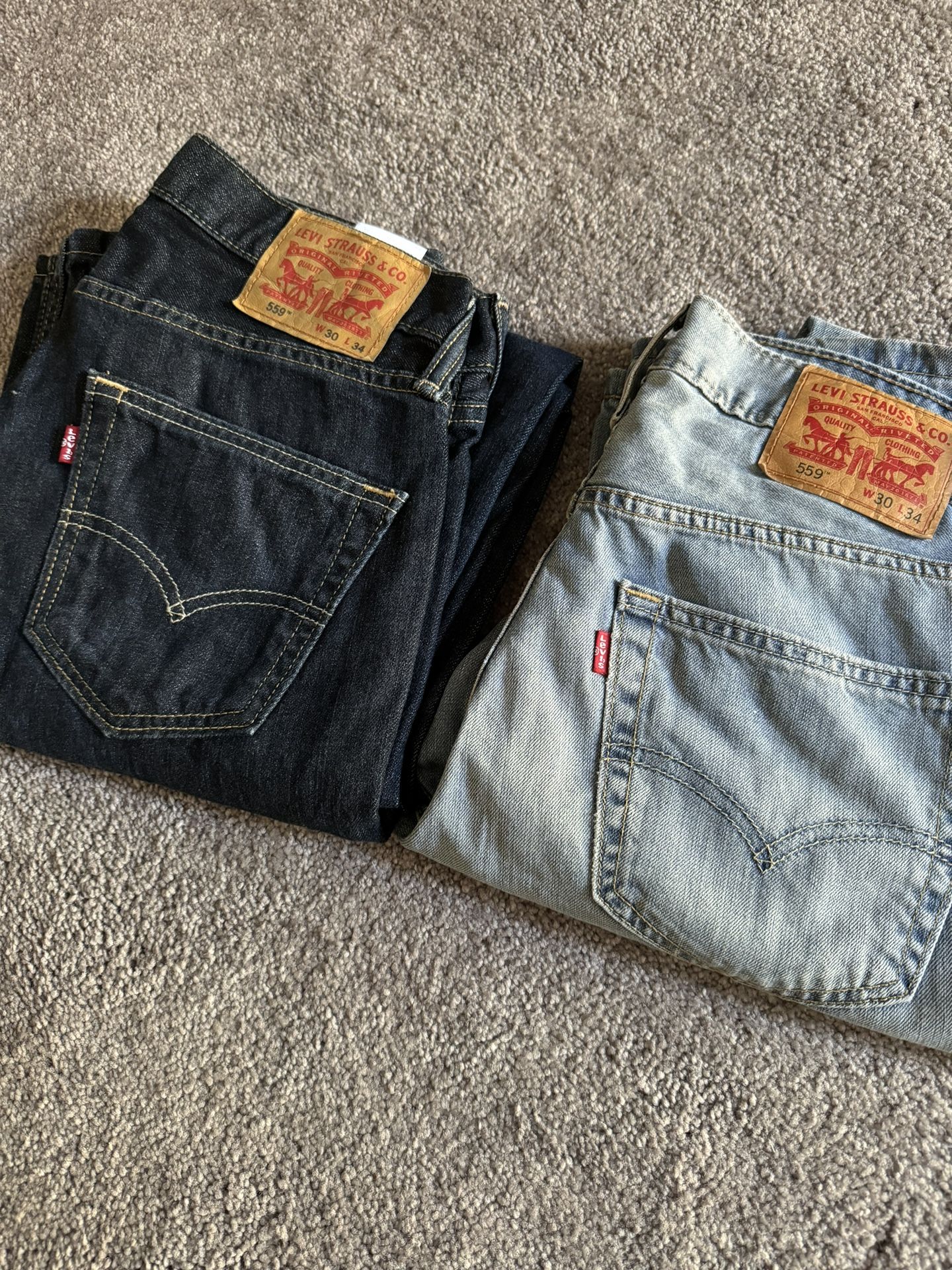 Men’s Levi’s 559 Size 30 x 34