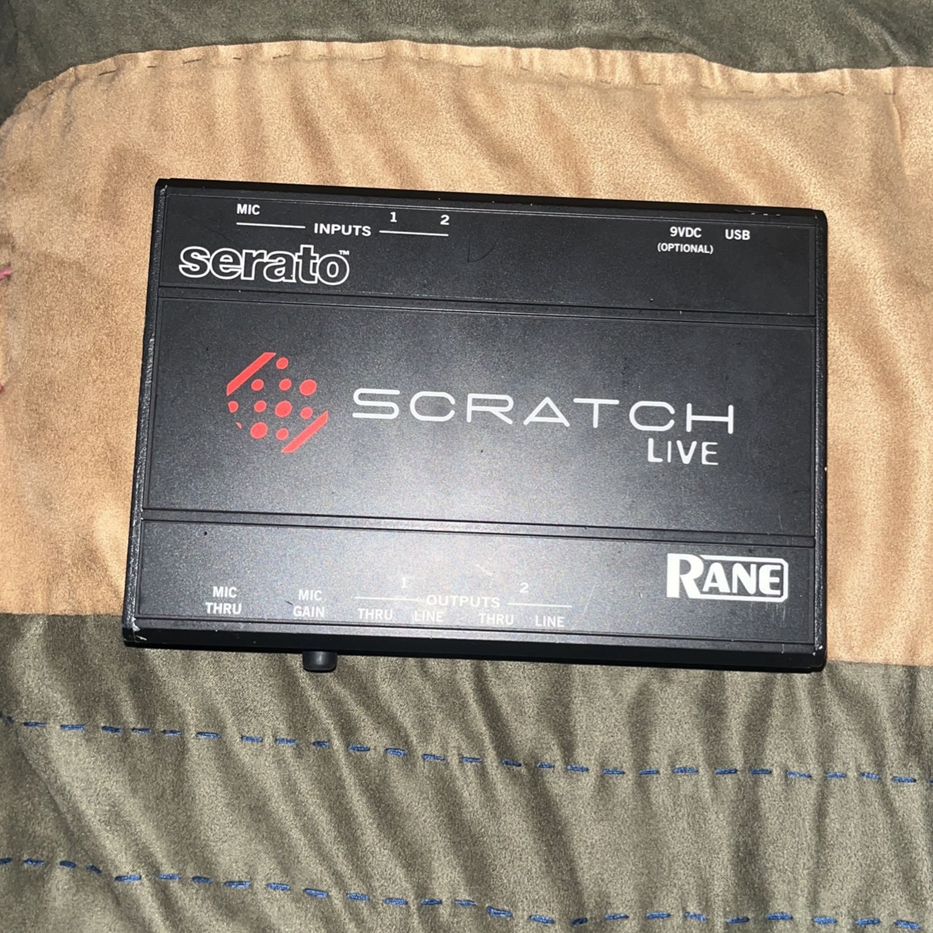 SCRATCH LIVE 1 SERATO RANE Serato Scratch Live Rane