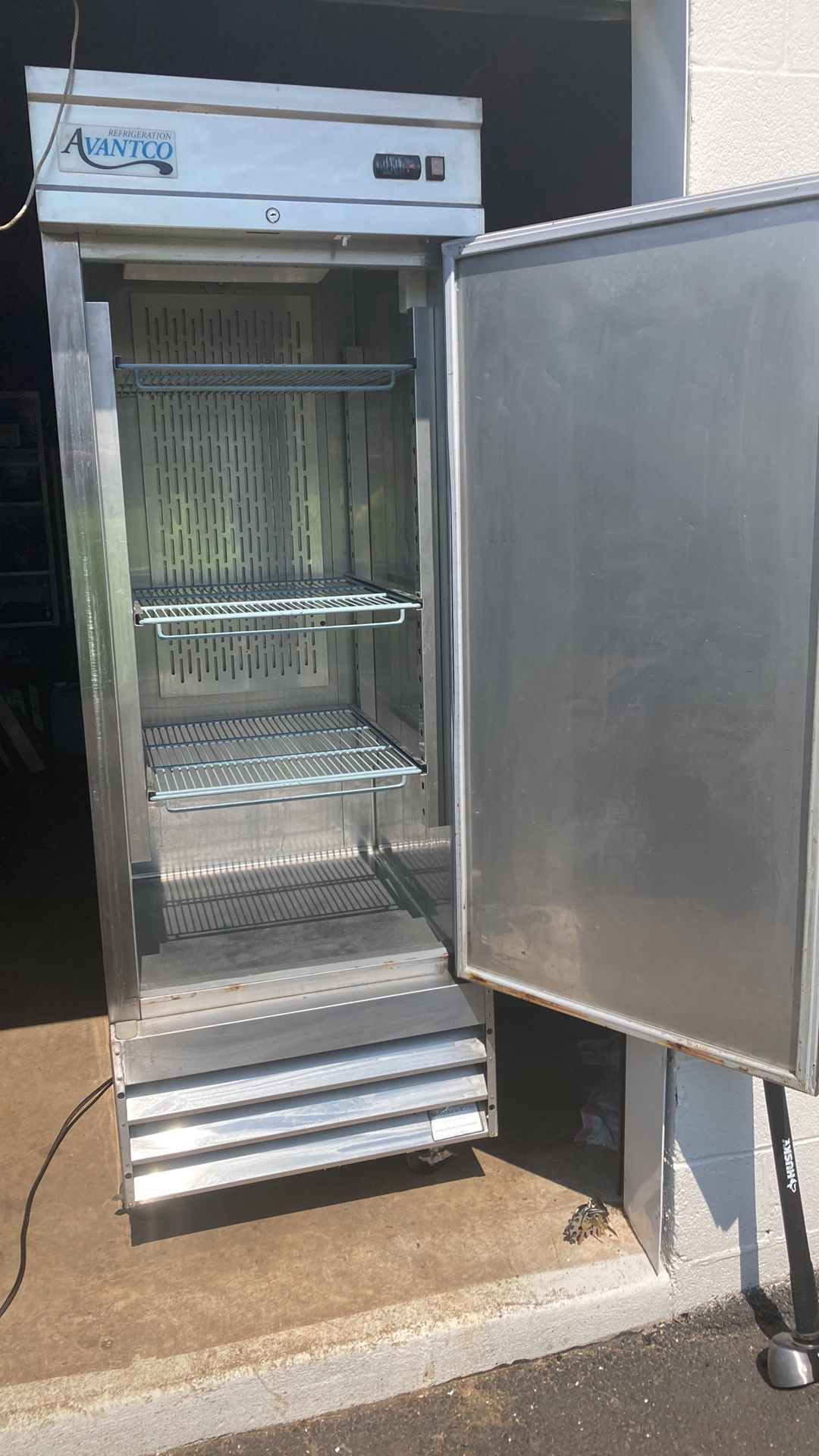 Commercial Avantco Refrigerator. USED. Functional