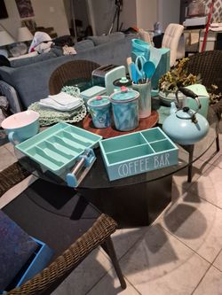 💙 Teal Lovers Kitchen Collection | Coffee Bar Bundle | 20+ Coordinating PiecesIf you love teal, aqua, turquoise, or Tiffany blue, this collection is 