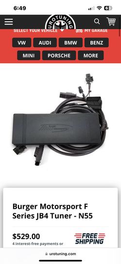 F Series JB4 N55 Tuner