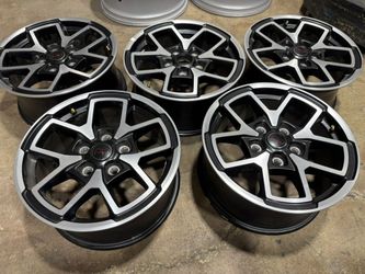 5x OEM Jeep Wrangler Rubicon Wheels Rims 04755601AA 2024 Gladiator 5x127