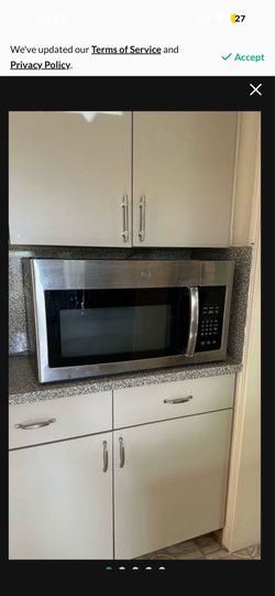 GE microwave
