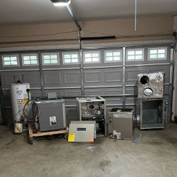 HVAC System & Hot Water Heater.