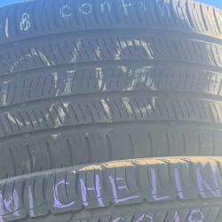 1x Used Tire Continental 225/50/18 🛞