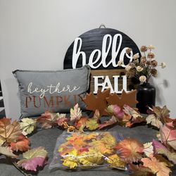 Fall Seasonal Decorations