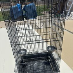 large bird cage