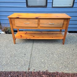 Hand Crafted Wood Table