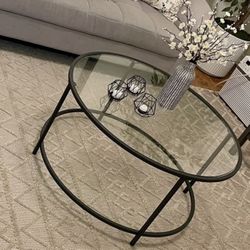 Glass Top Coffee Table