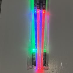 Light Up Light Sabers Chopsticks 3 Colors