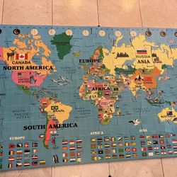 Floor World Map