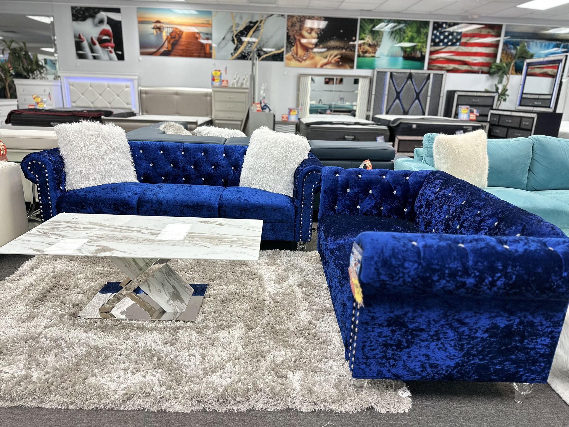 HUGE Clearance Sale! Living Room Furniture Sets Up To 75% OFF Starting At Only $599