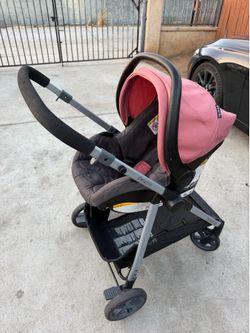 Car seat with stroller