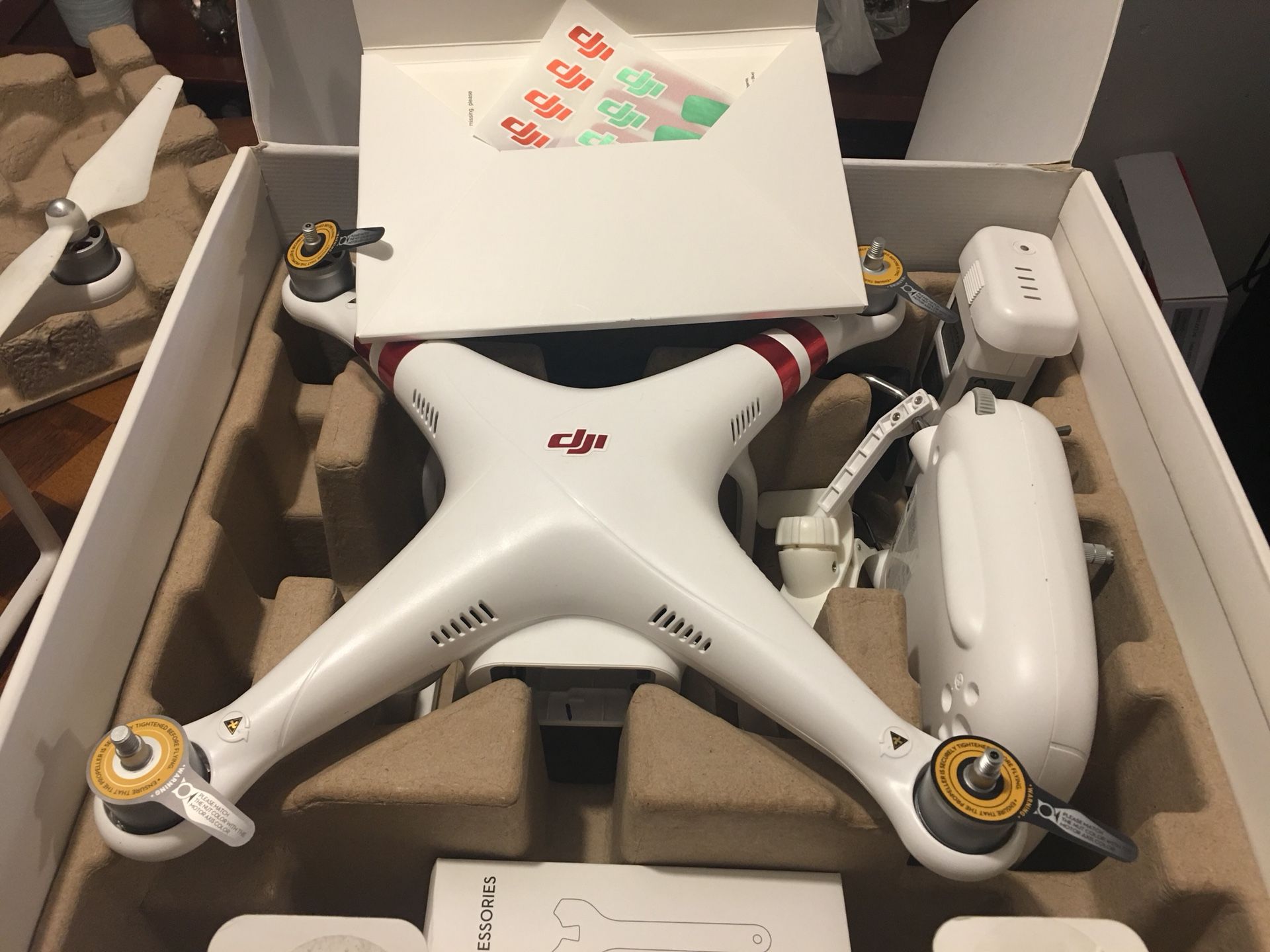 2 phantom 3 STANDARD one race YKS drones package one new in box lots of extras
