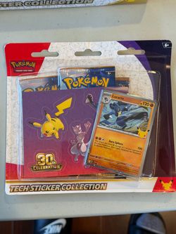 30th Celebration Tech Sticker Collection [Lucario]