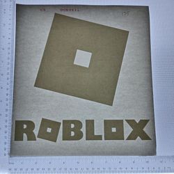 Iron On Heat Transfer  Good For T-shirts Sweaters Jackets T Shirt Design Size Is About 10x10 Roblox