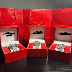 Designer Iced Out Watch