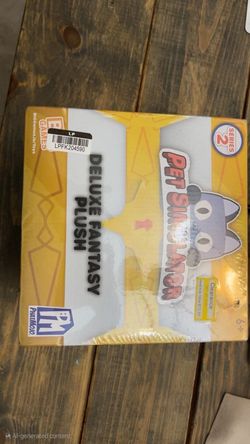 Pet Simulator Deluxe Fantasy Plush Series 2 Toy w/ DLC Brand New In Box Sealed