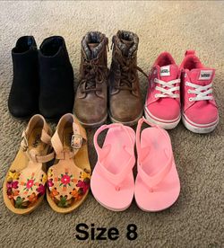 Size 8 girls shoes
