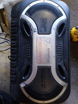Kenwood amplified subs