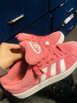 Pink Adidas Campuses