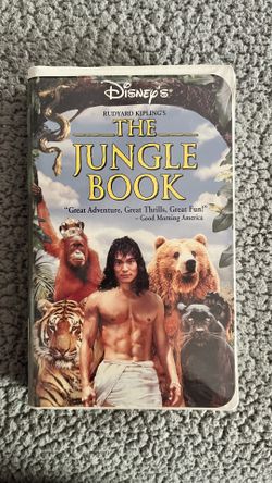 The Jungle Book Movie VHS