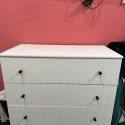 White dresser