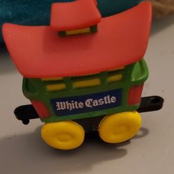 The White Castle Tootsie Roll Express is a vintage fast food toy manufactured in China in 1992. 