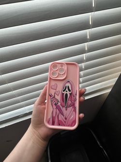 Ghost face phone case